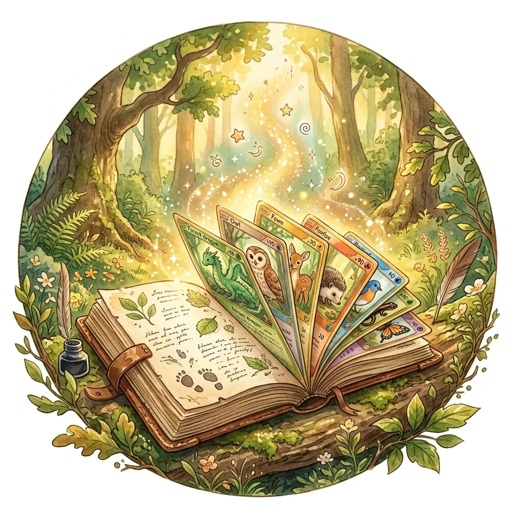 Collect trading cards